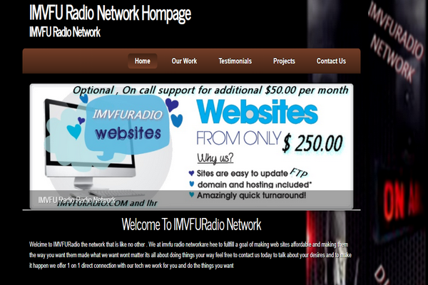 IMVFURadio Network Site
